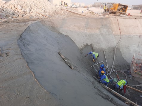 Shotcrete and guniting works in Qatar and KSA - photo 3